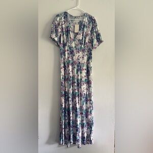 a new day Multicolor Abstract Maxi Dress Large